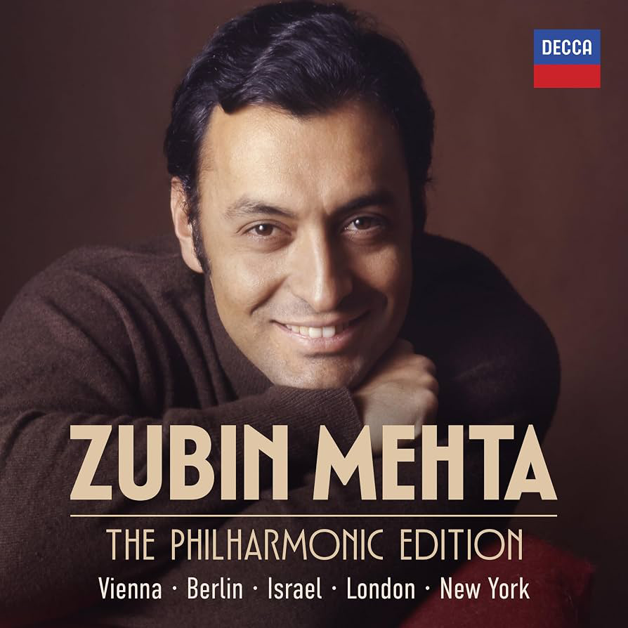 Zubin Mehta: The Philharmonic Edition — Decca album cover
